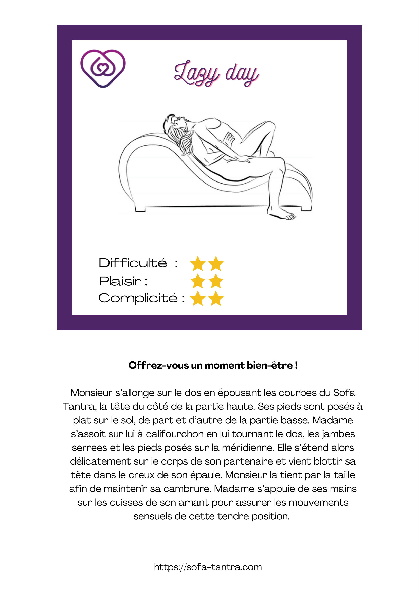 Illustration de la position Le Repos du Guerrier