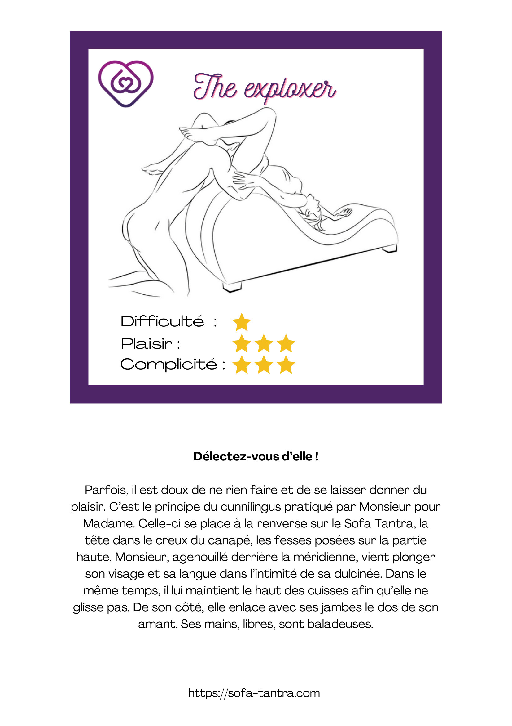 Illustration de la position L'Explorateur