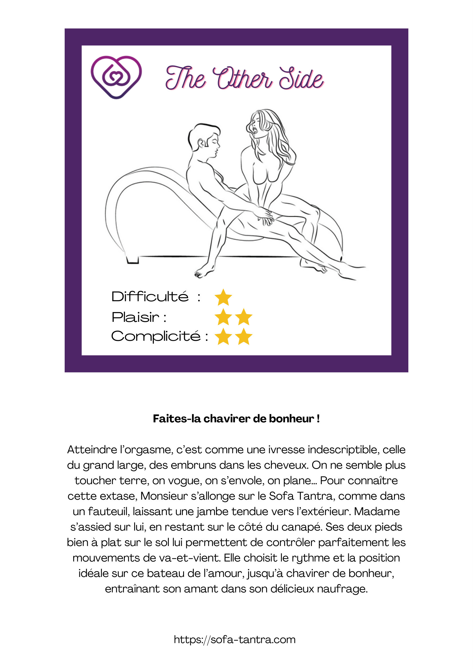 Illustration de la position L'Envers du Décor